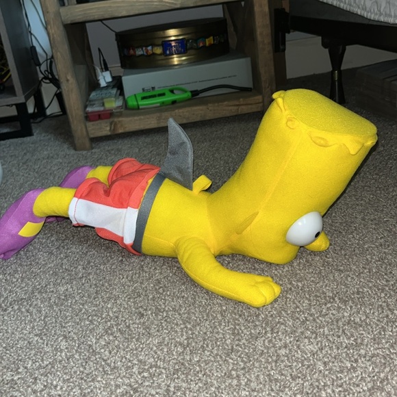 Universal Studios The Simpsons Plush Set of 6 Krusty Sideshow Bob Teeny Itchy - Picture 9 of 15